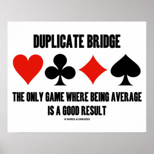 Alleen Bridge dupliceren, waarbij het gemiddelde i Poster