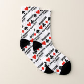 Alleen Bridge dupliceren, waarbij het gemiddelde i Sokken (Paar)