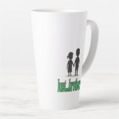 Alleen broers latte mok (Rechterhoek)