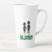 Alleen broers latte mok (Rechts)