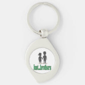 Alleen broers sleutelhanger (Voorkant)
