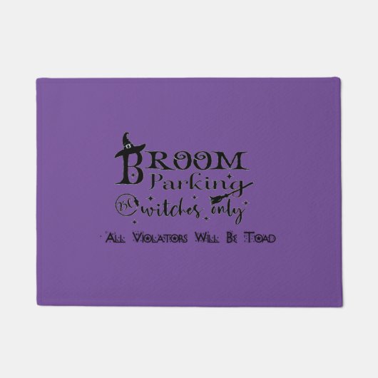 Alleen broom-parkeerheks deurmat (Voorkant)