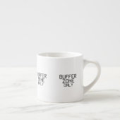 Alleen Buffer Zone Minimalist Espresso Kop (Rechts)