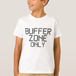 Alleen Buffer Zone Minimalistische Kids T-shirt