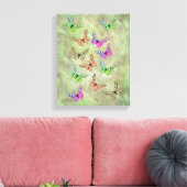 Alleen Butterflies Canvas Afdruk (Insitu (Woonkamer))