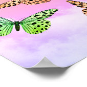 Alleen Butterflies Poster (Hoek)