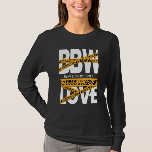 Alleen bw Love T-shirt (Voorkant)