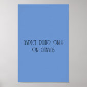 alleen canvas poster (Voorkant)