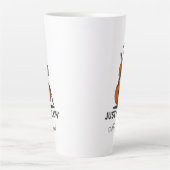 Alleen Cellist Performance Music Cello Latte Mok (Voorkant)