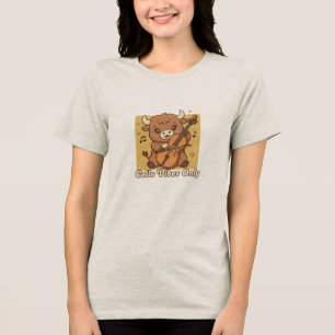 Alleen Cello Vibes Tri-Blend Shirt