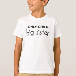 Alleen 'Child Big Sister' T-shirt