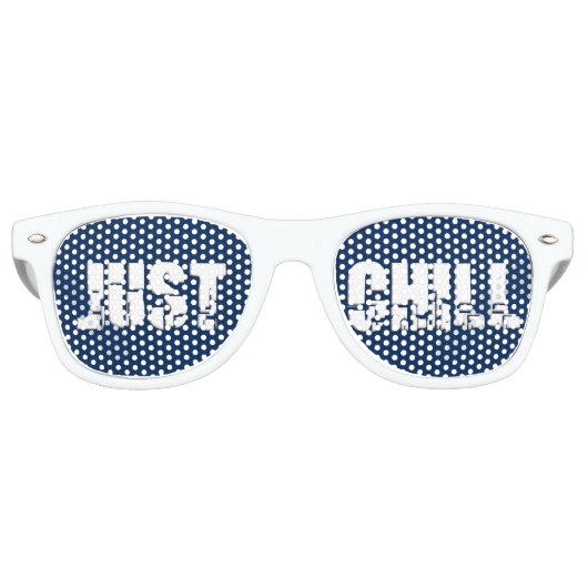 Alleen Chill Retro Zonnebril (Voorkant)