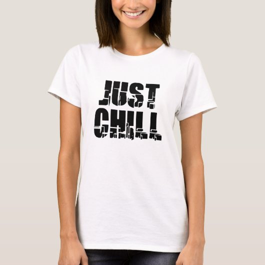 Alleen Chill T-shirt (Voorkant)