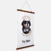 Alleen Chillax. Aangepast 26 x 36-inch verticaal Hangend Wandkleed (Gebogen)