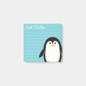 Alleen Chillin Baby Penguin Post-it® Notes (Voorkant)