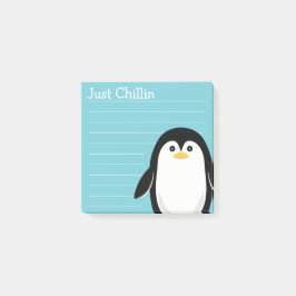Alleen Chillin Baby Penguin Post-it® Notes
