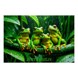 Alleen Chillin Perfect Poster