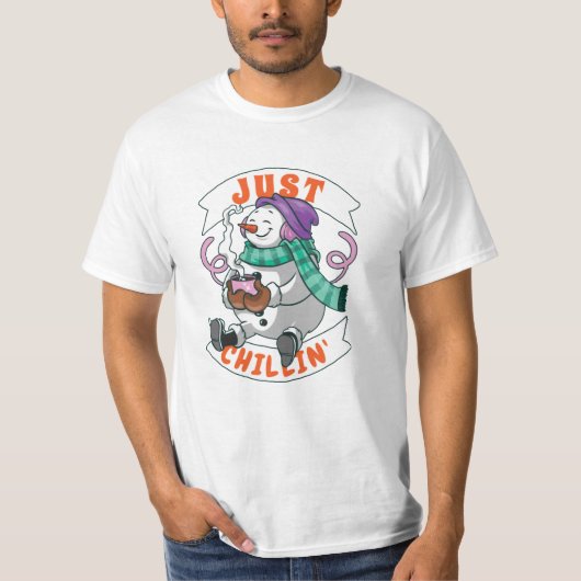 Alleen Chillin T-shirt (Voorkant)