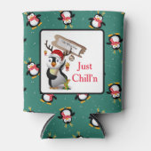 Alleen Chill'n Penguins Blikjeskoeler (Voorkant)