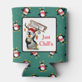 Alleen Chill'n Penguins Blikjeskoeler (Achterkant)