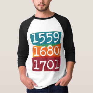 Alleen cijfers t-shirt