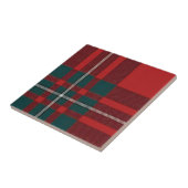 alleen Clan Gregor Trivit/Tile Tartan Tegeltje (Zijkant)