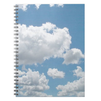 Alleen clouds notebook notitieboek