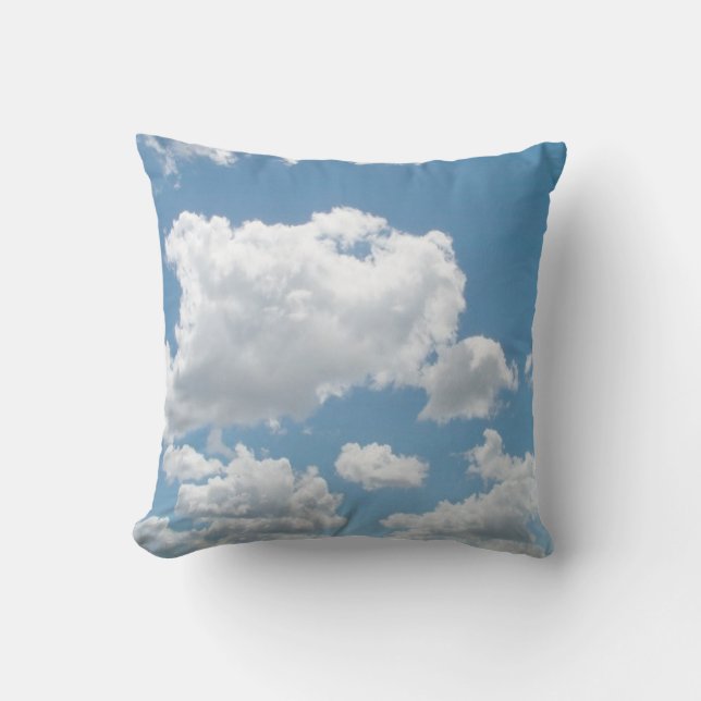 Alleen Clouds Pillow Kussen (Voorkant)