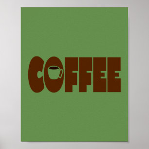 Alleen COFFEE Art Poster