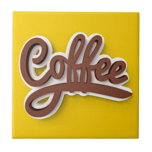 Alleen Coffee. ☕️ Tegeltje