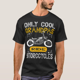Alleen Cool Grandpas Ride illustratie-dierenvriend T-shirt