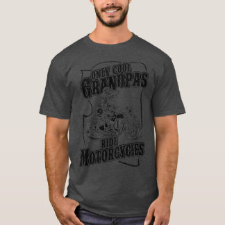 Alleen Cool Grandpas Ride Motorcycle Best Motorcyc T-shirt