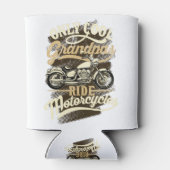 Alleen Cool GrandPas Ride Motorcycli Funny Gift Blikjeskoeler (Achterkant)