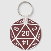 Alleen D20 Sleutelhanger (Voorkant)