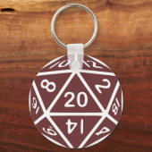 Alleen D20 Sleutelhanger (Voorkant)
