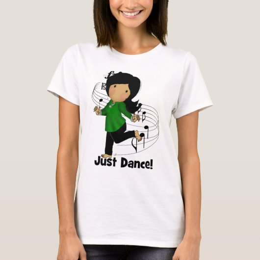 Alleen Dance Dames T-shirt (Voorkant)
