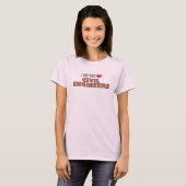 Alleen datum burgeringenieurs T-shirt (Voorkant volledig)