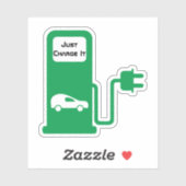 Alleen de aangepaste vinylSticker opladen Sticker (Vel)