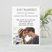 Alleen de aankondiging van de foto van Married las (Staand voorkant)