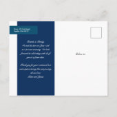 Alleen de aankondiging van het huwelijk van ons. (Achterkant)