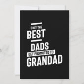 Alleen de beste Dads worden gepromoot naar de klei Bedankkaart (Voorkant)