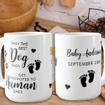 Alleen de beste Dog Dads Zwangerschap onthullen pa Koffiemok<br><div class="desc">Alleen de beste Dog Dads worden gepromoot van Dog Dads naar de menselijke vader! Verrassend dat je hond vader van je zwangerschap met deze super leuke mok over de zwangerschap bij honden. Personaliseer met de Achternaam van de Baby en Uw Maand/Datum 20xx. Deze baby laat zien dat mok een favoriet...</div>