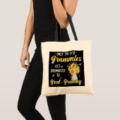 Alleen de beste grammen worden gepromoot op grote  tote bag (Voorkant (product))
