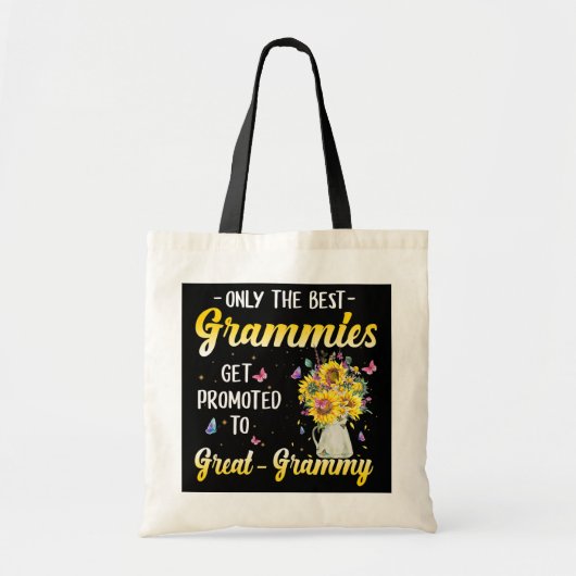 Alleen de beste grammen worden gepromoot op grote  tote bag (Voorkant)