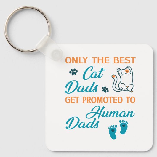 Alleen de beste kat-advertenties worden gepromoot sleutelhanger (Voorkant)