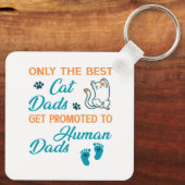 Alleen de beste kat-advertenties worden gepromoot sleutelhanger (Achterkant)