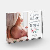 Alleen de beste mama's worden naar grootmoeder gep fotoblokken (Links)