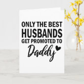 Alleen de beste mannen worden gepromoot naar papa kaart (Gele Bloem)