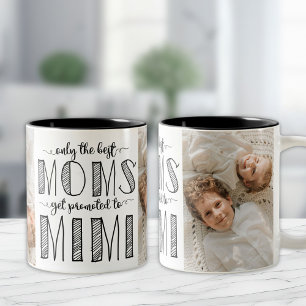 Alleen de beste Moms worden gepromoot naar Mimi Tweekleurige Koffiemok