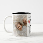 Alleen de beste muizen worden naar oma gepromoot tweekleurige koffiemok (Links)